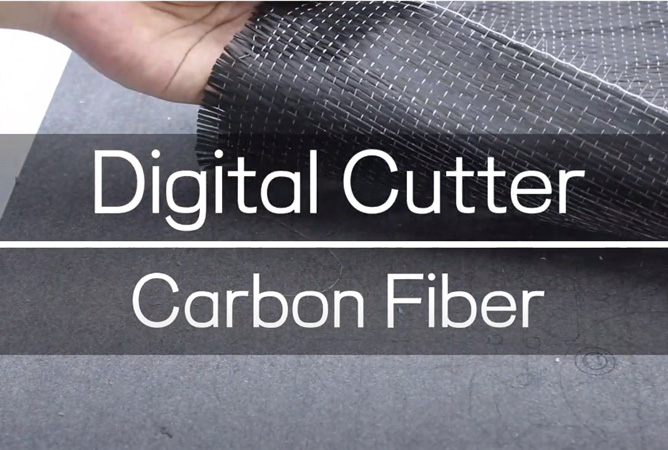 Carbon fiber material cutting